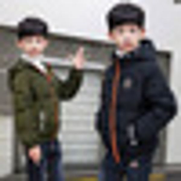 2018 children's clothing boy's coat winter coat thickening hooded boy cotton jacket shirt casual big, Blue;gray
2018 children's clothing boy's coat winter coat thickening hooded boy cotton jacket shirt casual big, Blue;gray