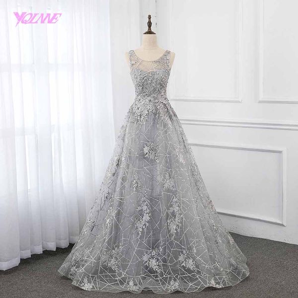 2019 vintage silver lace evening dress ball gown sleeveless formal dress backless yqlnne, White;black
2019 vintage silver lace evening dress ball gown sleeveless formal dress backless yqlnne, White;black
