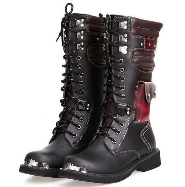 new arrival autumn leather men martin boots designer men's shoes men motorcycle boots shoes knight boots, Black
new arrival autumn leather men martin boots designer men's shoes men motorcycle boots shoes knight boots, Black