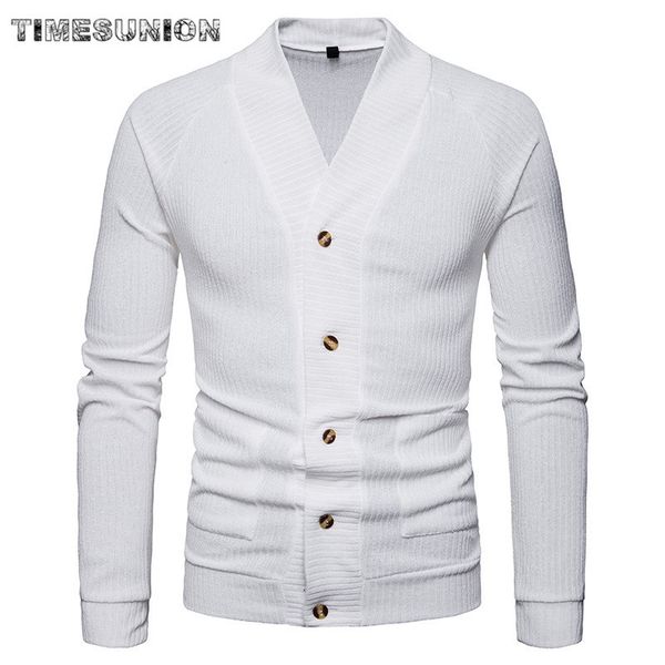men button cardigans sweaters 2020 new casual men solid pullover v collar cashmere sweater outerwear clothing, White;black
men button cardigans sweaters 2020 new casual men solid pullover v collar cashmere sweater outerwear clothing, White;black