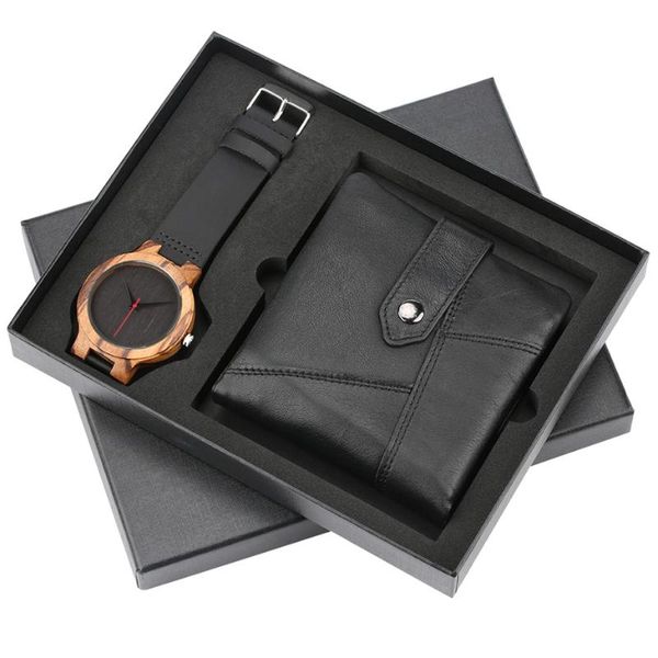 nature bamboo wooden watch + black leather wallet men gift set box for male quartz men's watches fashion man money bag, Slivery;brown
nature bamboo wooden watch + black leather wallet men gift set box for male quartz men's watches fashion man money bag, Slivery;brown