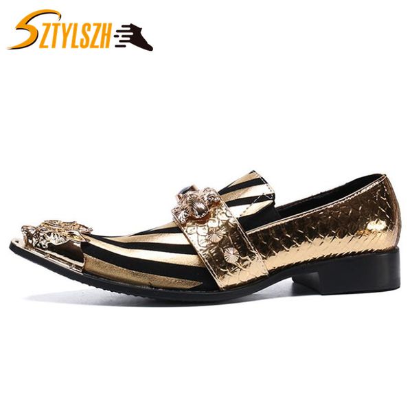 men dress shoes luxury classic genuine leather metal tip flats banquet wedding mens dress shoes patent leather printing shoe, Black
men dress shoes luxury classic genuine leather metal tip flats banquet wedding mens dress shoes patent leather printing shoe, Black