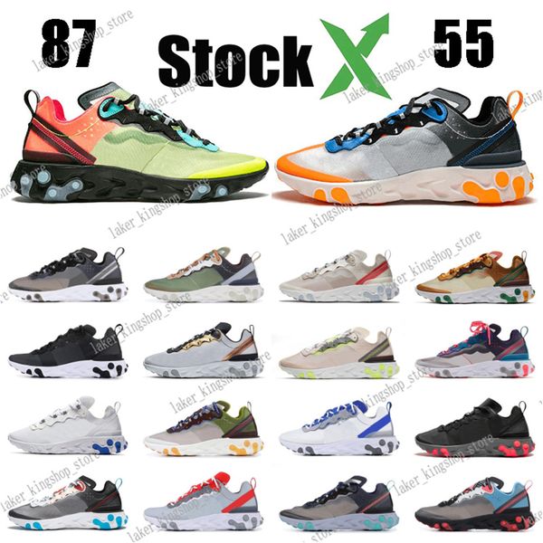 2020 react element 55 87 undercover men women running shoes tour yellow bright blue orange pee mens sneakers trainers shoes#09
2020 react element 55 87 undercover men women running shoes tour yellow bright blue orange pee mens sneakers trainers shoes#09
