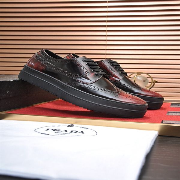 version luxury fashion brand leather men's shoes new lace-up gear thick bottom carved business dress shoes size 35-47 02, Black
version luxury fashion brand leather men's shoes new lace-up gear thick bottom carved business dress shoes size 35-47 02, Black
