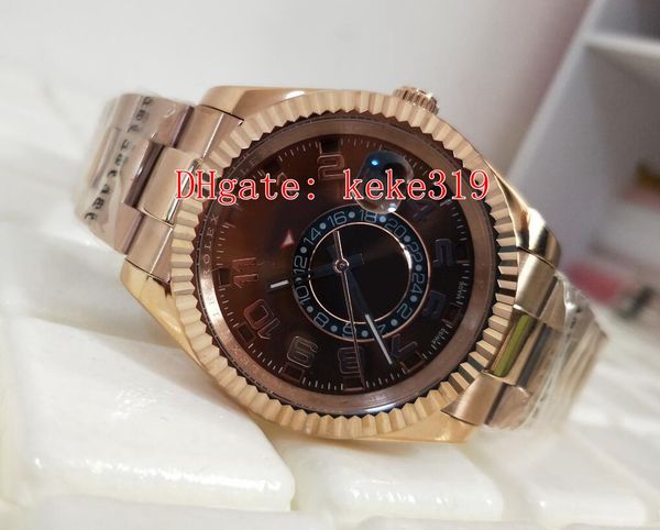 elling wristwatches 42mm sky dweller 326935 brown gmt second time zone asia 2813 18k rose gold bracelet automatic mens watch watches, Slivery;brown
elling wristwatches 42mm sky dweller 326935 brown gmt second time zone asia 2813 18k rose gold bracelet automatic mens watch watches, Slivery;brown
