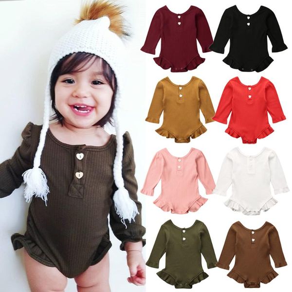 jumpsuits born baby kids girl solid long sleeve crew neck knitted ruffle romper summer casual jumpsuit overall clothes, Blue
jumpsuits born baby kids girl solid long sleeve crew neck knitted ruffle romper summer casual jumpsuit overall clothes, Blue