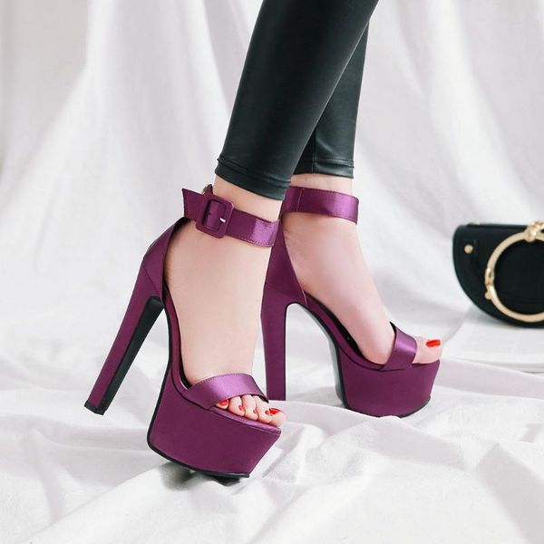 sandals silk high heel women footwear lady shoes black blue red purple platform party wedding shoe
sandals silk high heel women footwear lady shoes black blue red purple platform party wedding shoe
