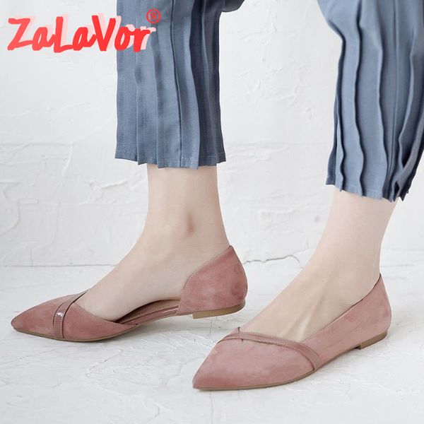 zalavor 2020 real leather women flats candy color pointed toe flat daily dating spring shoes woman footwear size 34-39, Black
zalavor 2020 real leather women flats candy color pointed toe flat daily dating spring shoes woman footwear size 34-39, Black