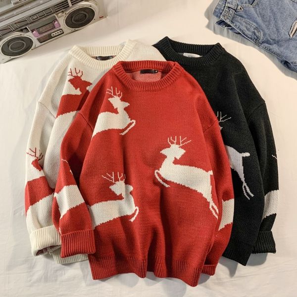 winter new sweater men warm fashion printing casual o-neck knitted pullover man wild loose long-sleeved sweater male clothes, White;black
winter new sweater men warm fashion printing casual o-neck knitted pullover man wild loose long-sleeved sweater male clothes, White;black