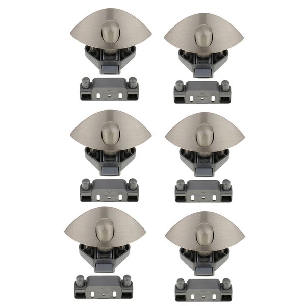 6pcs push button latch half-moon cupboard door knob alloy handle rv wardrobe ambry boat motorhome caravan furniture lock
6pcs push button latch half-moon cupboard door knob alloy handle rv wardrobe ambry boat motorhome caravan furniture lock