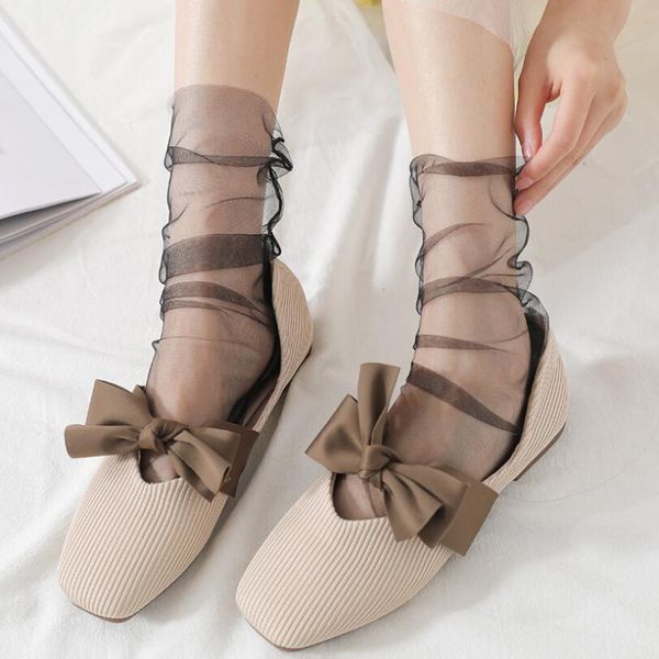 ultra-thin socks women transparent solid socks girls fashion tulle long calcetines mujer summer, Black;white
ultra-thin socks women transparent solid socks girls fashion tulle long calcetines mujer summer, Black;white