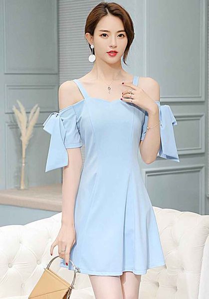 2019 spring and summer new korean wild size plus thin solid color fashion trend casual slim dress, Black;gray
2019 spring and summer new korean wild size plus thin solid color fashion trend casual slim dress, Black;gray