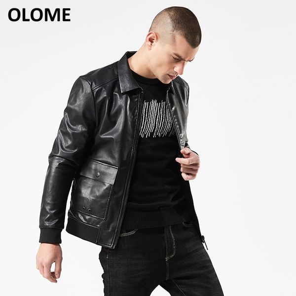 2019 spring and autumn new spring cross-neck men's casual trend male pu jacket men fur jacket mens winter coat, Black;brown
2019 spring and autumn new spring cross-neck men's casual trend male pu jacket men fur jacket mens winter coat, Black;brown
