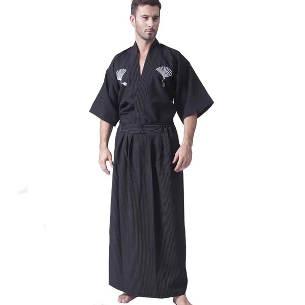 ethnic clothing black classic japanese samurai men's warrior kimono with obi traditional yukata haori halloween costume b-067, Red
ethnic clothing black classic japanese samurai men's warrior kimono with obi traditional yukata haori halloween costume b-067, Red