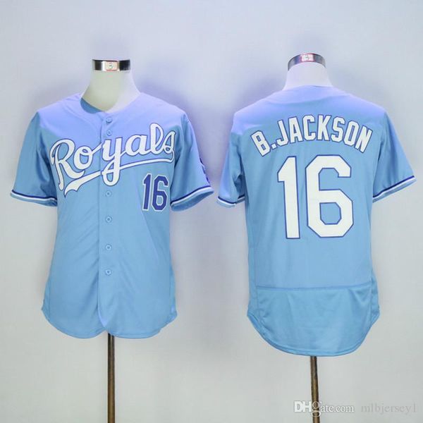 16 bo jackson flexbase jersey blue white gray, Black;blue 
16 bo jackson flexbase jersey blue white gray, Black;blue