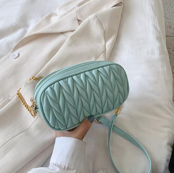 ins мода женщины сумка плеча плиссированной летняя сумка plain цепь crossbody два zipper totes сумка
ins мода женщины сумка плеча плиссированной летняя сумка plain цепь crossbody два zipper totes сумка