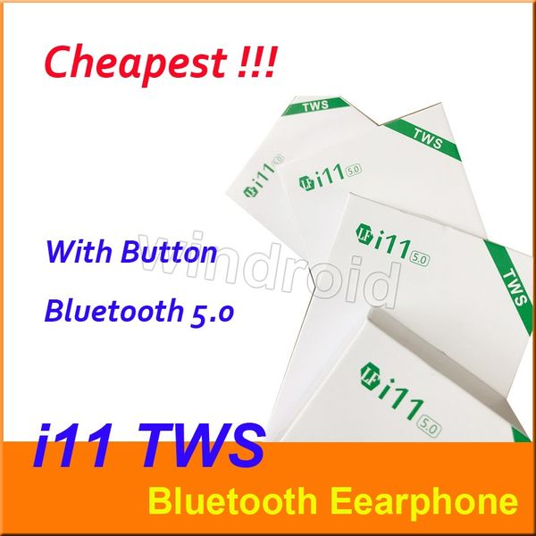 i11 tws wireless bluetooth headphones bluetooth 5.0 ture stereo earphones wireless headset earbuds with button charging box retail package
i11 tws wireless bluetooth headphones bluetooth 5.0 ture stereo earphones wireless headset earbuds with button charging box retail package