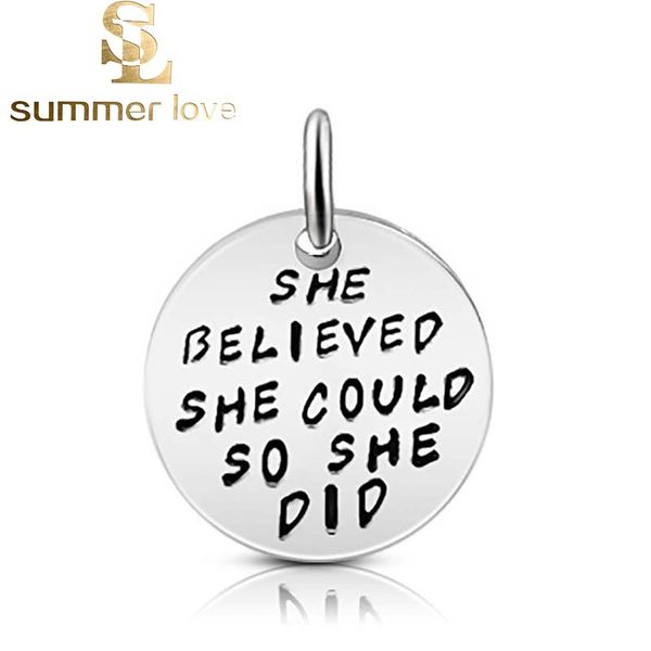 inspirational stainless steel charm for bracelet keychain fashion round encouragemen diy pendant jewelry making wholesale, Bronze;silver
inspirational stainless steel charm for bracelet keychain fashion round encouragemen diy pendant jewelry making wholesale, Bronze;silver