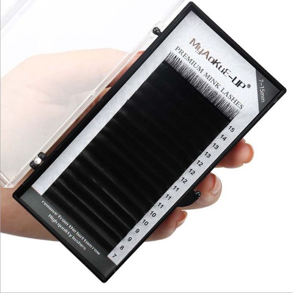 7mm-15mm mixed in one tray false eyelash extensions mink black material jbcd curls 20 tray/lot individual lashes
7mm-15mm mixed in one tray false eyelash extensions mink black material jbcd curls 20 tray/lot individual lashes