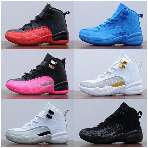 2020 new bg the master 12s black violet toddler little big 12 kids basketball shoes blue boy's children's athletic sneakers gym re
2020 new bg the master 12s black violet toddler little big 12 kids basketball shoes blue boy's children's athletic sneakers gym re