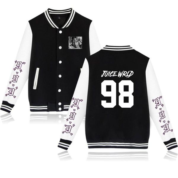 2019 r.i.p. respect rapper juice wrld jarad anthony higgins print baseball sweatshirt casual baseball jacket men/women clothes, Black;brown
2019 r.i.p. respect rapper juice wrld jarad anthony higgins print baseball sweatshirt casual baseball jacket men/women clothes, Black;brown