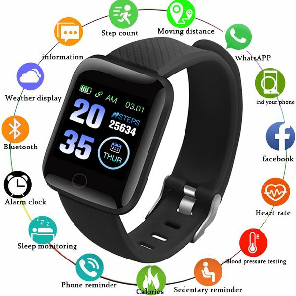 Давление D13 Смарт Часы Мужские крови Водонепроницаемая 116 SmartWatch Женщины пульсометр фитнес часы Спорт Для Android IOS
Давление D13 Смарт Часы Мужские крови Водонепроницаемая 116 SmartWatch Женщины пульсометр фитнес часы Спорт Для Android IOS