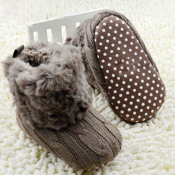 Winter Infant Baby Boy Girls Cotton Boots Cute Solid Color First Walkers Warm Comfortable Crochet Knit Fleece Ankle Snow Boots
Winter Infant Baby Boy Girls Cotton Boots Cute Solid Color First Walkers Warm Comfortable Crochet Knit Fleece Ankle Snow Boots