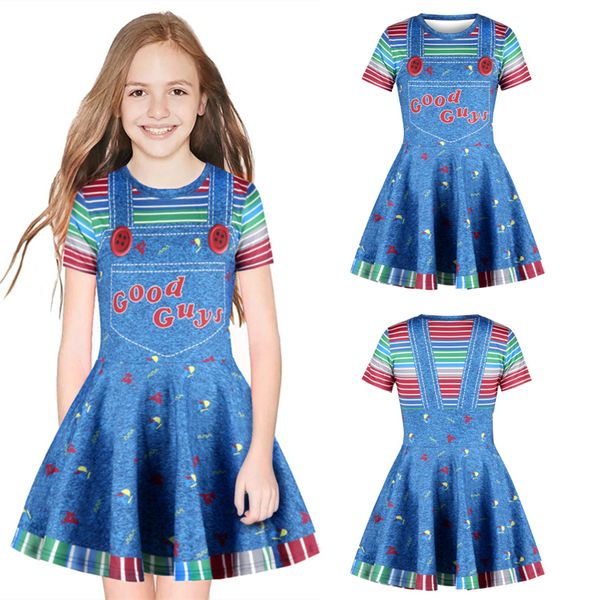 summer girls dresses 2 designs toy killer 3d printed kids girls dresses princess dress kids designer clothes girls jy50, Red;yellow
summer girls dresses 2 designs toy killer 3d printed kids girls dresses princess dress kids designer clothes girls jy50, Red;yellow