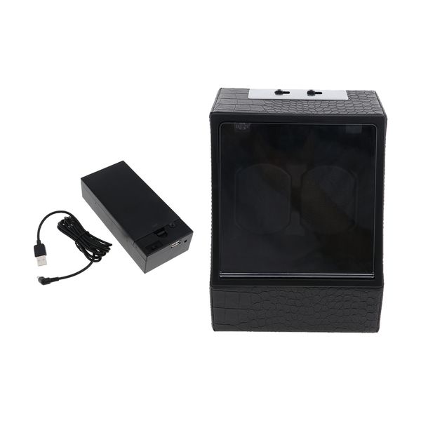 automatic rotation watches winder storage display case box artificial leather 185x170x154mm, Slivery;brown
automatic rotation watches winder storage display case box artificial leather 185x170x154mm, Slivery;brown