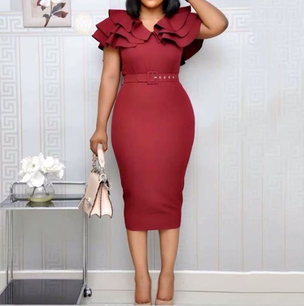 wholesale- 2019 spring summer women dress half sleeve clubwear formal evening ol bodycon bow dresses plus size, Black;gray
wholesale- 2019 spring summer women dress half sleeve clubwear formal evening ol bodycon bow dresses plus size, Black;gray