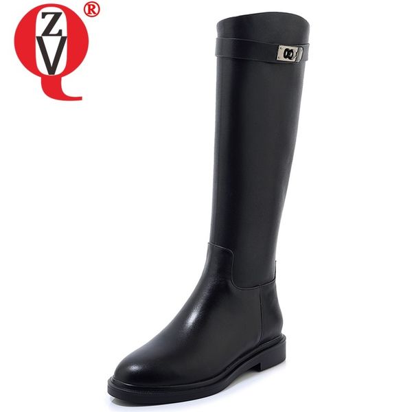 zvq 2019 winter new concise casual knee high boots outside comfortable mid heels round toe women shoes drop shipping size 33-40, Black
zvq 2019 winter new concise casual knee high boots outside comfortable mid heels round toe women shoes drop shipping size 33-40, Black