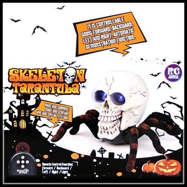 2020 realistic halloween toy remote control plastic skeleton spider terrifying trick toy for party and daily playing ing
2020 realistic halloween toy remote control plastic skeleton spider terrifying trick toy for party and daily playing ing