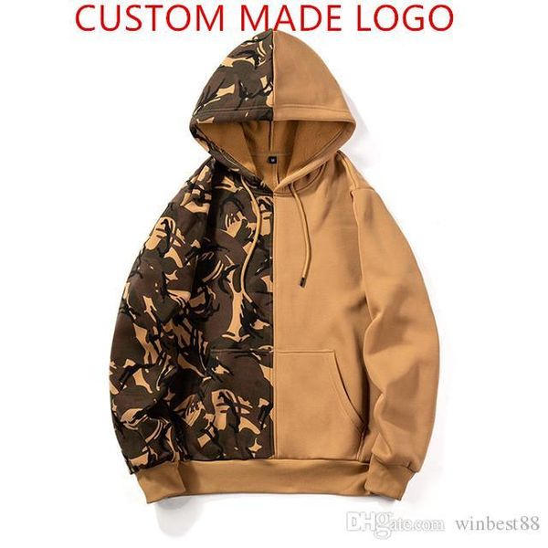 2019 new men hoodies sweatshirts street camouflage splice color men's hoodies male casual comfortable hoodies brand clothing, Black
2019 new men hoodies sweatshirts street camouflage splice color men's hoodies male casual comfortable hoodies brand clothing, Black