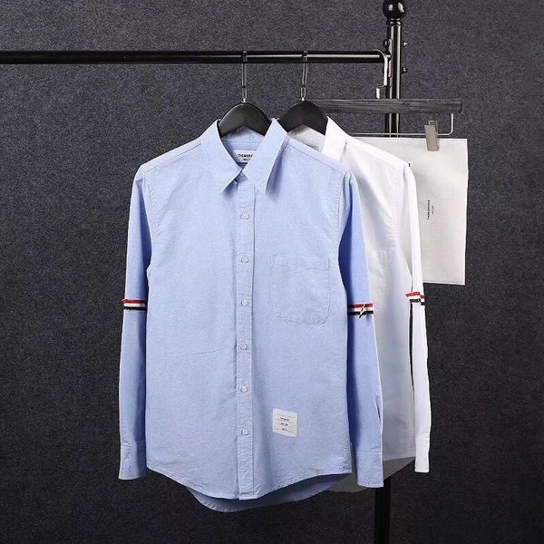 19fw luxurious brand design thom tb shirt long sleeve fashion breathable men and women casual outdoor browne shirt, Gray;blue
19fw luxurious brand design thom tb shirt long sleeve fashion breathable men and women casual outdoor browne shirt, Gray;blue