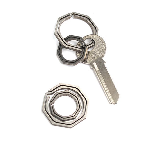 business key holder metal gossip keyring outdoor titanium alloy key holder cnc machining octagonal keychain quick-hang, Red;blue
business key holder metal gossip keyring outdoor titanium alloy key holder cnc machining octagonal keychain quick-hang, Red;blue