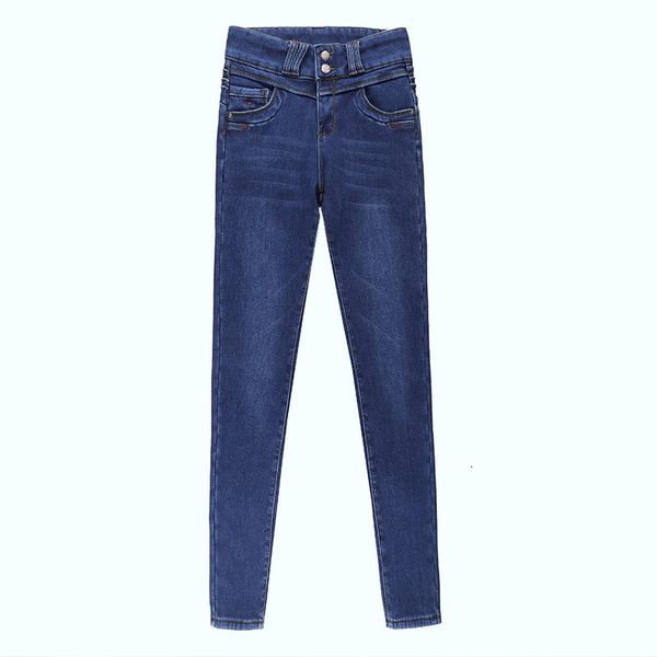 free shipping women's 2019 new high-rise breasted jeans girls spring autumn summer elastic button causul pencil 3 colors pants, Blue
free shipping women's 2019 new high-rise breasted jeans girls spring autumn summer elastic button causul pencil 3 colors pants, Blue