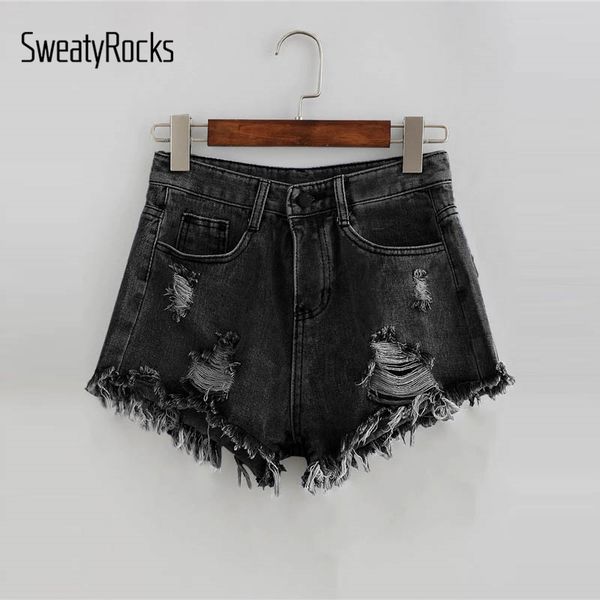 sweatyrocks bleach wash проблемных denim шорты потертых края streetwear casual черные шорты 2020 лето женщины straight leg, White;black
sweatyrocks bleach wash проблемных denim шорты потертых края streetwear casual черные шорты 2020 лето женщины straight leg, White;black
