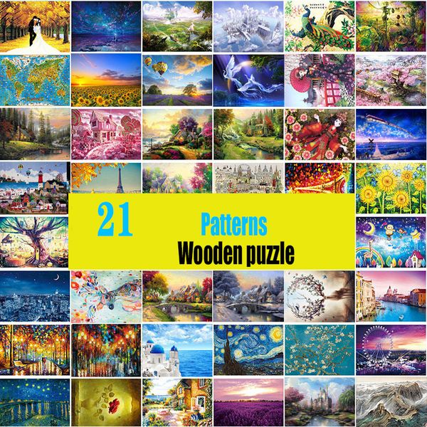jigsaw picture puzzles 1000 шт. развивающие деревянные игрушки для взрослых детей детские игры brain teaser y200421
jigsaw picture puzzles 1000 шт. развивающие деревянные игрушки для взрослых детей детские игры brain teaser y200421