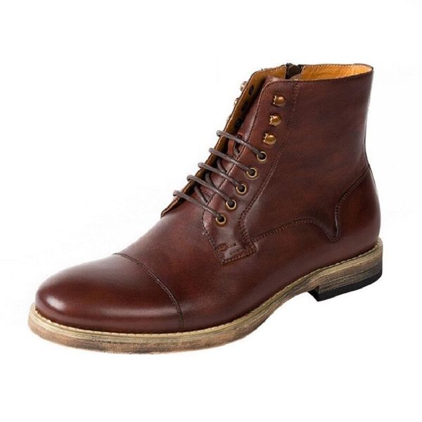 2019 fashion ankle boots winter autumn men motorcycle martin boots genuine leather comfortable men boots chaussure homme, Black
2019 fashion ankle boots winter autumn men motorcycle martin boots genuine leather comfortable men boots chaussure homme, Black