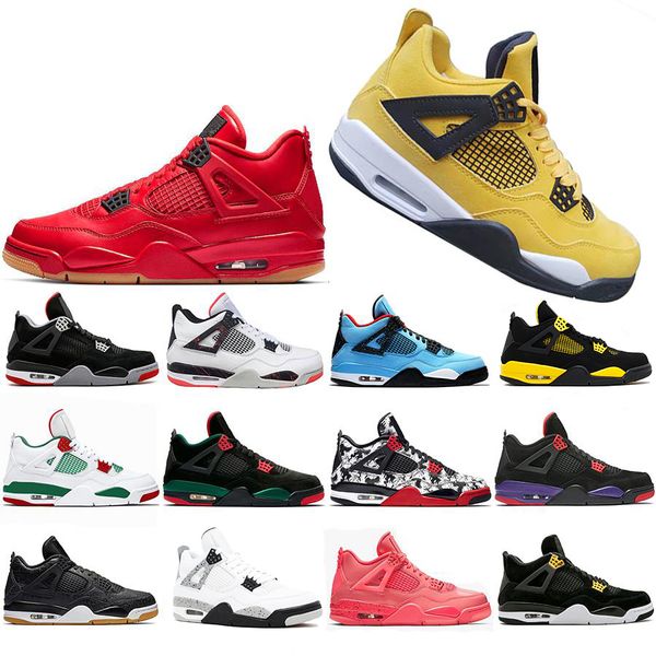 2019 cool grey 4 Basketball Shoes For Men Hot Punch Lightning Black Pizzeria White Cement Motorsport Pure Money Fire Red 4S Sneakers
2019 cool grey 4 Basketball Shoes For Men Hot Punch Lightning Black Pizzeria White Cement Motorsport Pure Money Fire Red 4S Sneakers