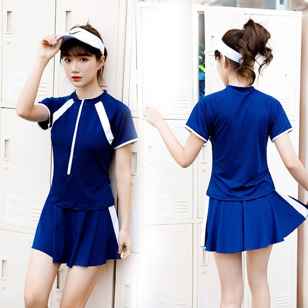 3pdph female hipster split skirt slim belly-covering short-sleeved sports female hipster split skirt slim belly-covering swimsuit short-sle, White;black
3pdph female hipster split skirt slim belly-covering short-sleeved sports female hipster split skirt slim belly-covering swimsuit short-sle, White;black
