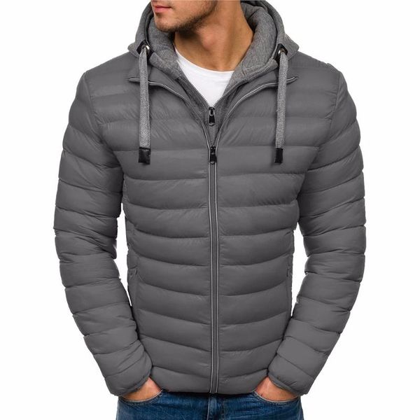 2019 winter new products men's simple solid color hooded simple atmosphere foreign trade fake two cotton clothes, Black
2019 winter new products men's simple solid color hooded simple atmosphere foreign trade fake two cotton clothes, Black