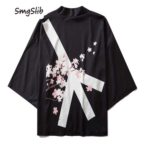 2020 anti-war peace cherry blossoms print japanese kimono cardigan shirts jackets streetwear hip hop summer casual coat, Black;brown
2020 anti-war peace cherry blossoms print japanese kimono cardigan shirts jackets streetwear hip hop summer casual coat, Black;brown