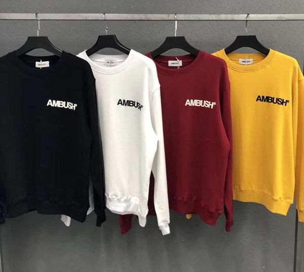 ambush 2020 новый засада кофты повседневная классический высокое качество япония засада толстовки черный белый красный желтый ab печати заса, Black
ambush 2020 новый засада кофты повседневная классический высокое качество япония засада толстовки черный белый красный желтый ab печати заса, Black
