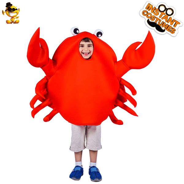 display cosplay kids funny crab mascot costume jumpsuit new style crab mascot costume cosplay for carnival halloween party, Black;red
display cosplay kids funny crab mascot costume jumpsuit new style crab mascot costume cosplay for carnival halloween party, Black;red