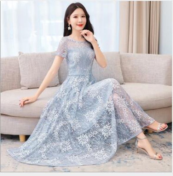 wholesale women's spring and summer new slim slimming long-sleeved short-sleeved lace big swing beach knee dress, Black;gray
wholesale women's spring and summer new slim slimming long-sleeved short-sleeved lace big swing beach knee dress, Black;gray