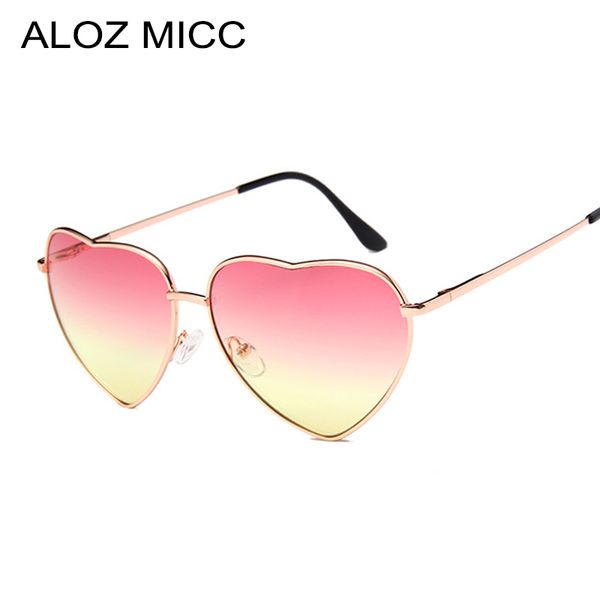 ALOZ MICC 2019 Heart Shaped sunglasses woman Lovely shades Sun Glasses for women candy color metal frame girl sunglass mirror lunette soleil
ALOZ MICC 2019 Heart Shaped sunglasses woman Lovely shades Sun Glasses for women candy color metal frame girl sunglass mirror lunette soleil