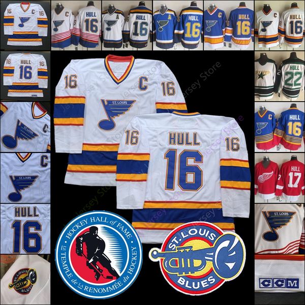 Brett Hull Jersey Hockey Hall Of Fame Patch St. Louis Blues Detroit Red Wings Minnesota North Stars CCM All Stitched
Brett Hull Jersey Hockey Hall Of Fame Patch St. Louis Blues Detroit Red Wings Minnesota North Stars CCM All Stitched