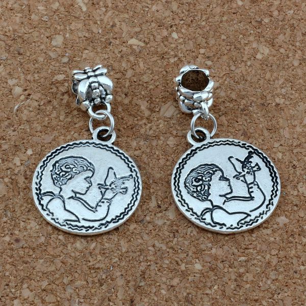 50pcs/lot Dangle Antique silver Angel Religious Charm Beads Fit European Bracelets Jewelry DIY 19x35mm A-381a
50pcs/lot Dangle Antique silver Angel Religious Charm Beads Fit European Bracelets Jewelry DIY 19x35mm A-381a