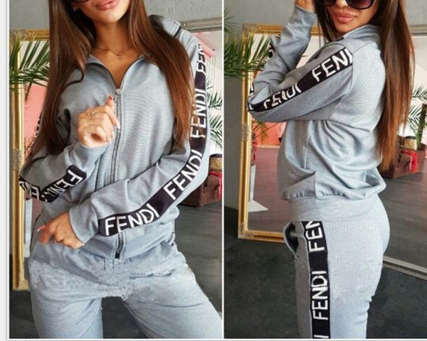 sellers women sports suit zipper jacket + long pants 2 pieces vetements fitness suit jogging sportswear yoga wear 0012, Gray
sellers women sports suit zipper jacket + long pants 2 pieces vetements fitness suit jogging sportswear yoga wear 0012, Gray